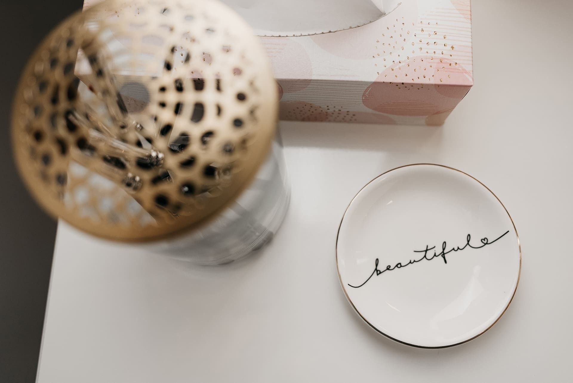 Dekoration auf dem Tisch